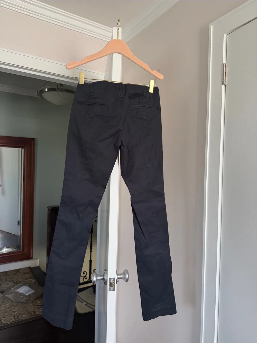 rag & bone navy slim chino pants size 24 - Picture 3 of 8